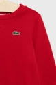 Lacoste bluza bawełniana dziecięca Materiał zasadniczy: 100 % Bawełna, Ściągacz: 97 % Bawełna, 3 % Elastan