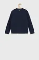 Παιδική βαμβακερή μπλούζα Lacoste σκούρο μπλε