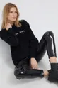 Светр з домішкою вовни Calvin Klein Jeans чорний