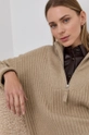 beżowy Guess Sweter