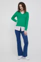 Βαμβακερό πουλόβερ Polo Ralph Lauren πράσινο