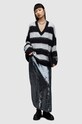 Πουλόβερ με προσθήκη μαλλιού AllSaints LOU SPARKLE VNECK WK109V