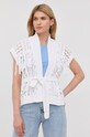Twinset cardigan 221TT3142 alb SS22