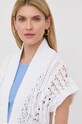 Twinset cardigan alb 221TT3142