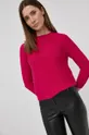 Pamučni pulover Weekend Max Mara roza