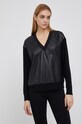 Dkny Bluzka P1RHZC90 czarny P1RHZC90