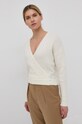 Gestuz - Sweter wełniany Alpha beżowy 10905814