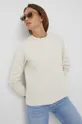 beżowy Calvin Klein bluza