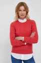 красный Кашемировый свитер Polo Ralph Lauren