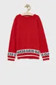 czerwony Guess - Sweter dziecięcy Dziewczęcy