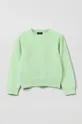 zelena OVS bombažni otroški pulover Dekliški