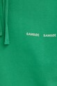 Samsoe Samsoe bluza bawełniana M00018104 zielony