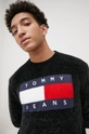 čierna Sveter Tommy Jeans