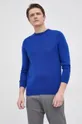 μπλε Μάλλινο πουλόβερ Calvin Klein