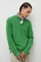 πράσινο Μάλλινο πουλόβερ Samsoe Samsoe