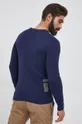Pamučni pulover G-Star Raw mornarsko plava