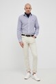 Polo Ralph Lauren longsleeve din bumbac 710849518002 bleumarin SS22