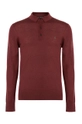 AllSaints Sweter wełniany MODE MERINO LS POLO Męski