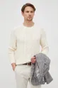 Бавовняний светер Polo Ralph Lauren бежевий