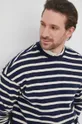 multicolor Sisley sweter bawełniany