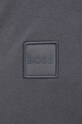 BOSS bluza bawełniana BOSS ORANGE 50468428 szary