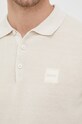 Polo se lněnou směsí BOSS Boss Casual 50465285