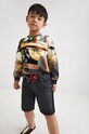 Desigual szorty dziecięce 22SBDD02 casual czarny 22SBDD02