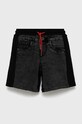 Desigual szorty dziecięce 22SBDD02 22SBDD02 czarny SS22