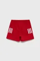 adidas Performance otroške kratke hlače rdeča