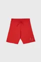 czerwony adidas Originals - Szorty dziecięce HE6834 Chłopięcy
