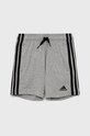 Dětské kraťasy adidas Performance HE9310 pletenina šedá HE9310