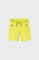 Mayoral pantaloni scurti copii 3265.5G.MINI galben SS22