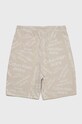 Calvin Klein Jeans pantaloni scurți din bumbac pentru copii IB0IB01179.PPYY bej SS22