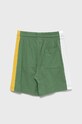 Dječje pamučne kratke hlače United Colors of Benetton 3BVXC900G.G zelena SS22
