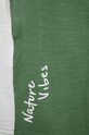 Dječaci Dječje pamučne kratke hlače United Colors of Benetton 3BVXC900G.G zelena