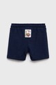 United Colors of Benetton szorty bawełniane dziecięce 3BVXG900C.P granatowy SS22