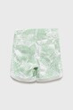 Παιδικό βαμβακερό σορτς United Colors of Benetton 4HF2C900I.G πράσινο SS22