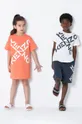 μαύρο Παιδικό βαμβακερό σορτς Kenzo Kids Για αγόρια
