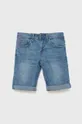 modrá Detské rifľové krátke nohavice Pepe Jeans Chlapčenský
