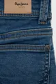 Detské rifľové krátke nohavice Pepe Jeans  Základná látka: 77% Bavlna, 2% Elastan, 21% Polyester Podšívka vrecka: 35% Bavlna, 65% Polyester