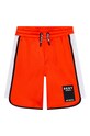 Dkny szorty bawełniane dziecięce D24755 D24755 pomarańczowy SS22