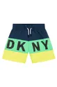 Παιδικά σορτς κολύμβησης DKNY πράσινο