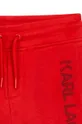 czerwony Karl Lagerfeld szorty dziecięce Z24128.114.150