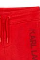 červená Detské krátke nohavice Karl Lagerfeld