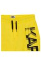 Dětské plavkové šortky Karl Lagerfeld jasně žlutá