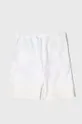 Detské bavlnené šortky Jack & Jones biela