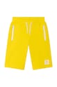 BOSS pantaloni scurti copii casual galben J24748.114.150