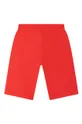 Dječje kratke hlače BOSS crvena