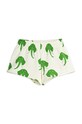 Mini Rodini pantaloni scurți din bumbac pentru copii casual alb 2223011911