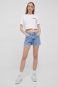Tommy Jeans pantaloni scurti din bumbac Bf0012 DW0DW12458.PPYY albastru SS22